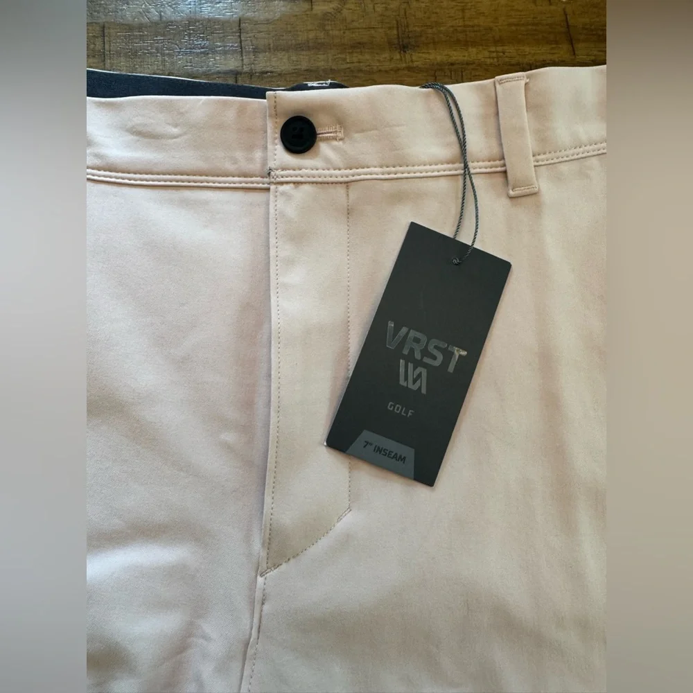 NWT VRST Long Drive Chino Golf Performance Shorts Men’s Sz 42